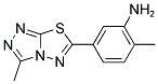 2-METHYL-5-(3-METHYL-[1,2,4]TRIAZOLO[3,4-B][1,3,4]THIADIAZOL-6-YL)-PHENYLAMINE CAS#: 708291-98-9