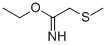2-METHYLSULFANYL-ACETIMIDIC ACID ETHYL ESTER CAS#: 749147-66-8
