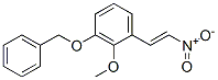 2-Methoxy-1-(2-nitroethenyl)-3-(phenylmethoxy)benzene CAS#: 74810-83-6