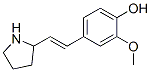 2-Methoxy-4-[2-(2-pyrrolidinyl)ethenyl]phenol CAS#: 75627-04-2