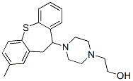 2-Methyl-10-[4-(2-hydroxyethyl)piperazino]-10,11-dihydrodibenzo[b,f]thiepin CAS#: 73129-62-1