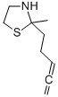 2-Methyl-2-(3,4-pentadienyl)thiazolidine CAS#: 75606-59-6