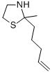 2-Methyl-2-(4-pentenyl)thiazolidine CAS#: 75606-55-2