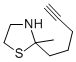 2-Methyl-2-(4-pentenyl)thiazolidne CAS#: 75606-56-3