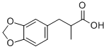 2-Methyl-3-[(3,4-methylenedioxy)phenyl]propionic acid, 98% CAS#: 77269-66-0