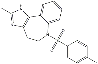2-Methyl-6-[(4-methylphenyl)sulfonyl]-1,4,5,6-tetrahydroimidazo[4,5-d][1]benzazepine CAS#: 717917-14-1