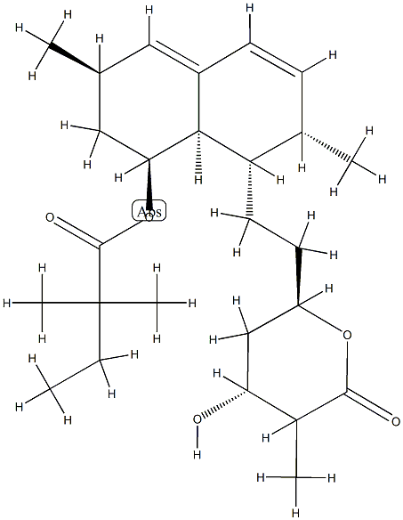 2-Methyl SiMvastatin (Mixture Of DiasteroisoMers) CAS#: 774611-54-0