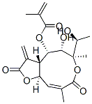 2-Methylpropenoic acid [(3aS,4S,5S,6R,9Z,10aR)-2,3,3a,4,5,6,8,10a-octahydro-5-hydroxy-6-[(S)-1-hydroxyethyl]-6,9-dimethyl-3-methylene-2,8-dioxofuro[2,3-e]oxonin-4-yl] ester CAS#: 79953-87-0