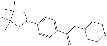 2-(Morpholin-4-yl)-1-[4-(tetramethyl-1,3,2-dioxaborolan-2-yl)phenyl]ethan-1-one CAS#: 736991-86-9