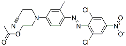 2-[N-(2-cyanoethyl)-4-[(2,6-dichloro-4-nitrophenyl)azo]-3-methylanilino]ethyl acetate CAS#: 79154-84-0