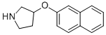 2-NAPHTHYL 3-PYRROLIDINYL ETHER CAS#: 733710-22-0