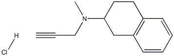 2-Naphthalenamine,1,2,3,4-tetrahydro-N-methyl-N-2-propyn-1-yl-,hydrochloride CAS#: 78621-26-8