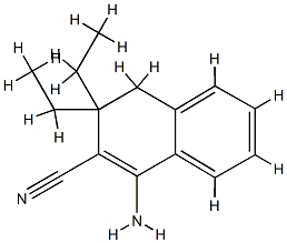 2-Naphthalenecarbonitrile,1-amino-3,3-diethyl-3,4-dihydro-(9CI) CAS#: 712320-58-6
