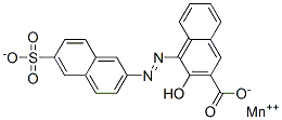 2-Naphthalenecarboxylic acid, 3-hydroxy-4-(6-sulfo-2-naphthalenyl)azo-, manganese(2+) salt (1:1) CAS#: 73019-26-8