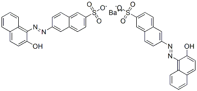 2-Naphthalenesulfonic acid, 6-(2-hydroxy-1-naphthalenyl)azo-, barium salt (2:1) CAS#: 73612-37-0
