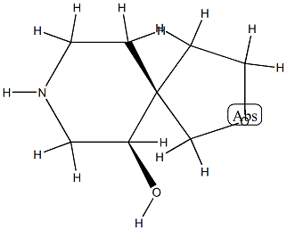 2-Oxa-8-azaspiro[4.5]decan-6-ol, (5R,6R)-rel- (9CI) CAS#: 778567-44-5