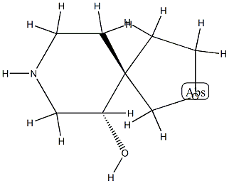 2-Oxa-8-azaspiro[4.5]decan-6-ol, (5R,6S)-rel- (9CI) CAS#: 749200-10-0