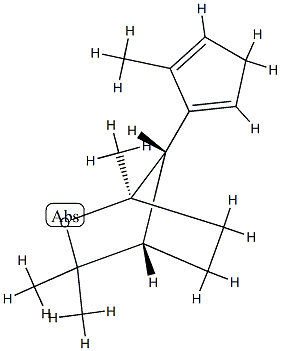 2-Oxabicyclo[2.2.1]heptane,1,3,3-trimethyl-7-(5-methyl-1,4-cyclopentadien-1-yl)-,(1R,4S,7S)-rel-(9CI) CAS#: 784201-53-2
