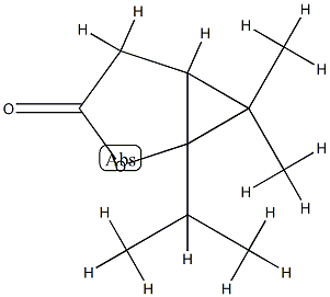 2-Oxabicyclo[3.1.0]hexan-3-one,6,6-dimethyl-1-(1-methylethyl)-(9CI) CAS#: 756492-07-6
