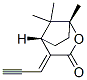 2-Oxabicyclo[3.2.1]octan-3-one,1,8,8-trimethyl-4-(2-propynylidene)-,(1R,4E,5S)-(9CI) CAS#: 798554-39-9