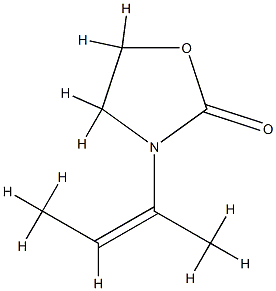 2-Oxazolidinone,3-[(1Z)-1-methyl-1-propenyl]-(9CI) CAS#: 706786-86-9