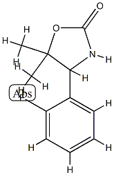 2-Oxazolidinone,4-(2-fluorophenyl)-5,5-dimethyl-(9CI) CAS#: 709665-79-2