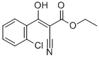 2-PROPENOIC ACID, 3-(2-CHLOROPHENYL)-2-CYANO-3-HYDROXY-ETHYL ESTER CAS#: 78181-06-3