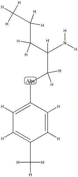 2-Pentanamine,1-(4-methylphenoxy)-(9CI) CAS#: 723725-64-2