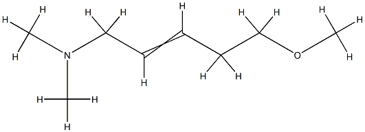 2-Pentenylamine,5-methoxy-N,N-dimethyl-(5CI) CAS#: 710329-00-3
