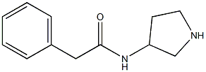 2-Phenyl-N-(pyrrolidin-3-yl)acetaMide CAS#: 727720-00-5