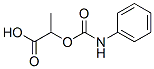 2-(Phenylcarbamoyloxy)propionic acid CAS#: 73622-98-7