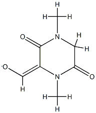 2-Piperazinecarboxaldehyde,1,4-dimethyl-3,6-dioxo-,ion(1-)(9CI) CAS#: 781563-71-1