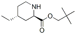 2-Piperidinecarboxylicacid,4-ethyl-,2,2-dimethylpropylester,(2R,4R)-(9CI) CAS#: 750556-75-3