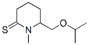 2-Piperidinethione,  1-methyl-6-[(1-methylethoxy)methyl]- CAS#: 787636-57-1