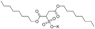 2-[(Potassiooxy)sulfonyl]butanedioic acid dioctyl ester CAS#: 72102-49-9