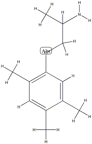 2-Propanamine,1-(2,4,5-trimethylphenoxy)-(9CI) CAS#: 700337-76-4