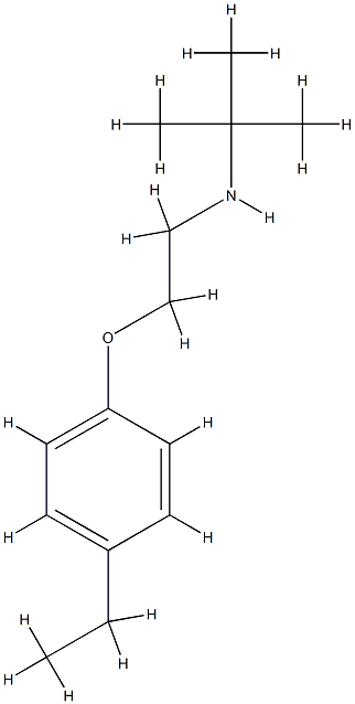 2-Propanamine,N-[2-(4-ethylphenoxy)ethyl]-2-methyl-(9CI) CAS#: 754972-27-5