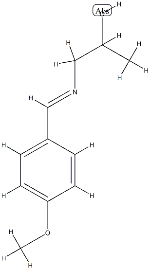 2-Propanol,1-[[(4-methoxyphenyl)methylene]amino]-(9CI) CAS#: 754145-88-5