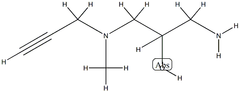 2-Propanol,1-amino-3-(methyl-2-propynylamino)-(9CI) CAS#: 762217-92-5