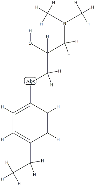 2-Propanol,1-(dimethylamino)-3-(4-ethylphenoxy)-(9CI) CAS#: 744192-89-0