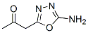 2-Propanone, 1-(5-amino-1,3,4-oxadiazol-2-yl)- (9CI) CAS#: 74949-73-8