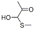 2-Propanone, 1-hydroxy-1-(methylthio)- (9CI) CAS#: 74178-33-9