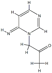 2-Propanone,1-(6-imino-1(6H)-pyrimidinyl)-(9CI) CAS#: 787495-51-6