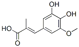 2-Propenoic acid, 3-(3,4-dihydroxy-5-methoxyphenyl)-2-methyl- (9CI) CAS#: 773112-85-9