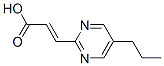 2-Propenoic acid, 3-(5-propyl-2-pyrimidinyl)- (9CI) CAS#: 72790-22-8