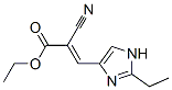2-Propenoicacid,2-cyano-3-(2-ethyl-1H-imidazol-4-yl)-,ethylester(9CI) CAS#: 773082-59-0