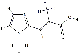 2-Propenoicacid,2-methyl-3-(1-methyl-1H-imidazol-2-yl)-(9CI) CAS#: 773112-47-3