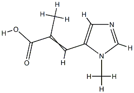 2-Propenoicacid,2-methyl-3-(1-methyl-1H-imidazol-5-yl)-(9CI) CAS#: 773114-32-2