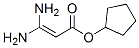 2-Propenoicacid,3,3-diamino-,cyclopentylester(9CI) CAS#: 783251-73-0