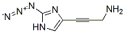 2-Propyn-1-amine, 3-(2-azido-1H-imidazol-4-yl)- (9CI) CAS#: 753437-57-9